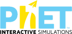 Phet Interactive Simulations logo.